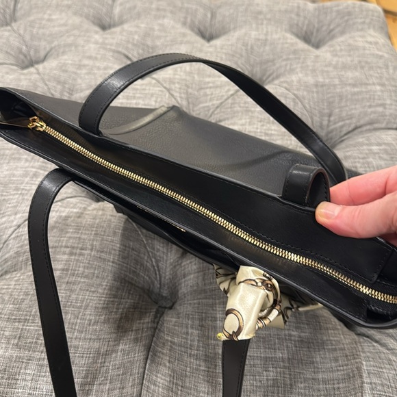 Michael Kors Whitney Black Leather Tote - Picture 9 of 15